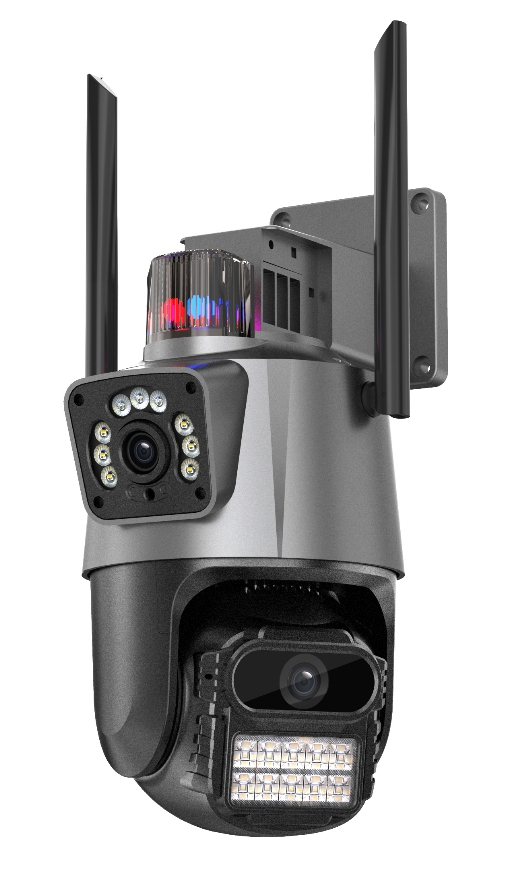 P11-QQ6[PLUS] [Dual
Camera + Dome Linkage]
3MP lens*2
6 million pixels